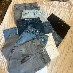 Cat & Jack Back-to-School jeans bundle size 16